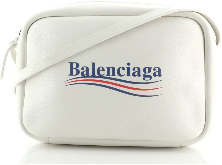 Balenciaga Everyday Camera Bag Printed Leather Small - ShopStyle