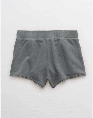 aerie Fleece Zip Pocket Short