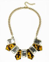 Thumbnail for your product : Jaeger Tortoiseshell Resin Necklace