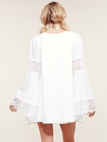 Thumbnail for your product : For Love & Lemons Festival Dress in Off White
