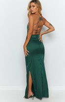 Thumbnail for your product : The Edit Manhattan Slip Formal Dress Emerald