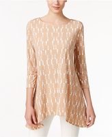 Thumbnail for your product : Alfani Printed Swing Top, Only at Macy's