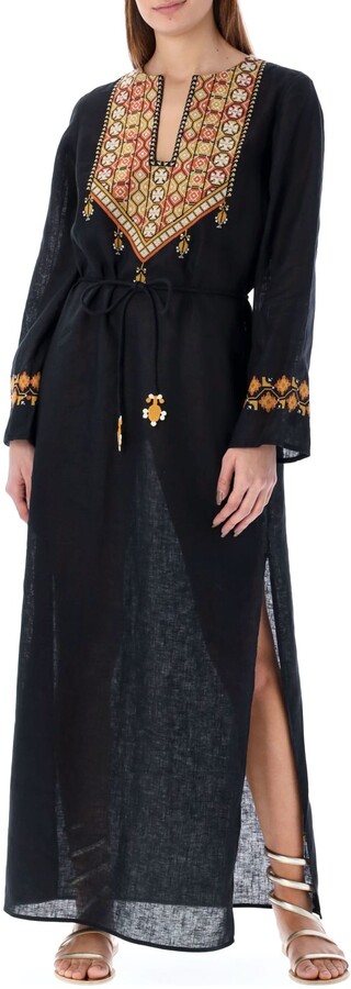 embroidered caftan