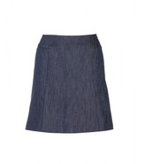 Thumbnail for your product : Victoria Beckham Front Fold denim skirt