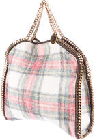 Thumbnail for your product : Stella McCartney Plaid Falabella Foldover