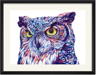 Claudine O'sullivan Illustration & Design Owl Art Print