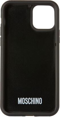 Moschino Black Italian Teddy Bear iPhone 11 Pro Case