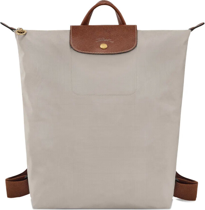 Longchamp M Le Pliage front-flap backpack
