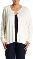 Thumbnail for your product : Susina Hi-Lo Cardigan (Plus Size)