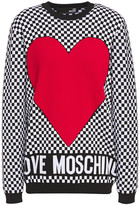 Thumbnail for your product : Love Moschino Jacquard-knit Sweater