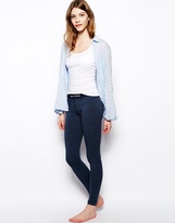 Thumbnail for your product : Jack Wills Black Leggings with Contrast Logo Waistband