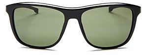 HUGO Men's Square Sunglasses, 57mm