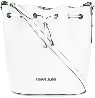 Armani Jeans drawstring bucket bag