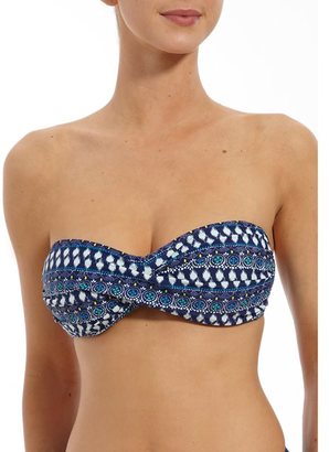 Balsamik Twisted Bandeau Style Bikini Top