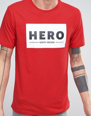 Hero's Heroine Heros Heroine Logo T-Shirt