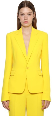 Ralph Lauren Collection Cady Crepe Fitted Jacket