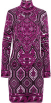 Thumbnail for your product : Emilio Pucci Stretch-knit jacquard mini dress