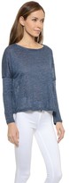 Thumbnail for your product : Rag and Bone 3856 Rag & Bone/JEAN Deal Linen Long Sleeve Tee
