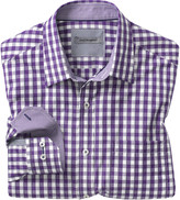 Thumbnail for your product : Johnston & Murphy Tailored Fit Bordered Gingham Shirt