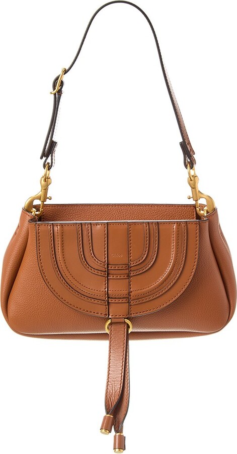 Chloé Marcie Small Leather Hobo Bag - ShopStyle