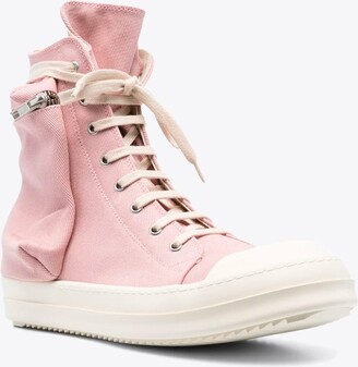 Drkshdw Cargo Sneaks Faded Pink canvas hi sneaker - Cargo sneaks faded