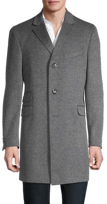 Saks Fifth Avenue Matthew Wool Cashmere Overcoat - ShopStyle Outerwear