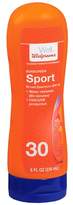 Thumbnail for your product : Walgreens Sunscreen Sport Lotion SPF 30
