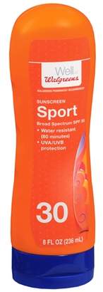 Walgreens Sunscreen Sport Lotion SPF 30
