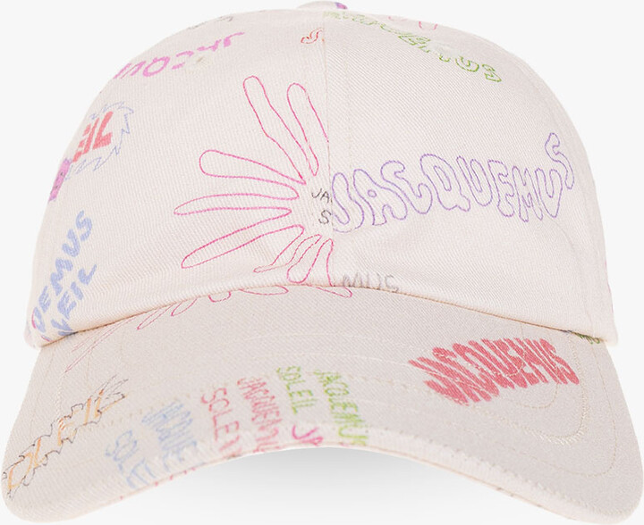 Jacquemus Baseball Cap With Logo Unisex Cream ShopStyle Hats