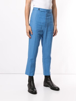 Haider Ackermann Cropped Suit Trousers