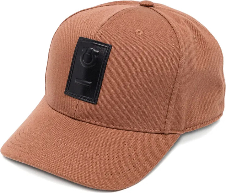 Ferragamo Logo-Embroidery Cap
