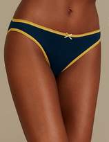 Thumbnail for your product : Marks and Spencer 5 Pack Pure Cotton Bikini Knickers