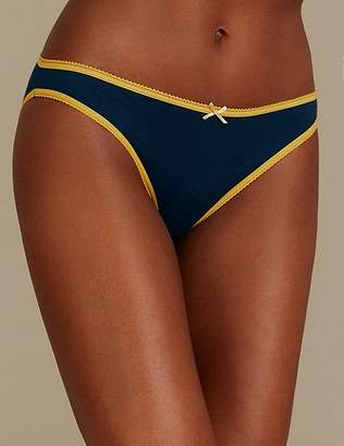 Marks and Spencer 5 Pack Pure Cotton Bikini Knickers