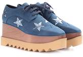 Stella McCartney Elyse Star platform Derby shoes