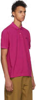 Thumbnail for your product : Junya Watanabe Pink Lacoste Edition Logo Polo