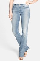 Thumbnail for your product : 7 For All Mankind Skinny Bootcut Jeans (Faded Blue)