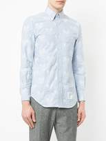 Thumbnail for your product : Thom Browne tennis embroidery shirt