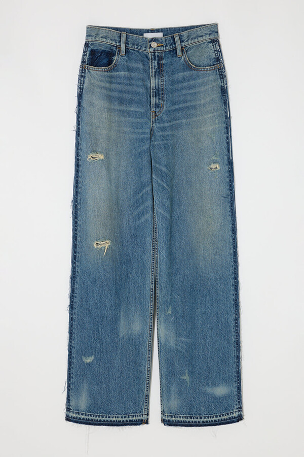 Midrise Ripped Straight