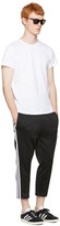 Thumbnail for your product : adidas Black Sst Crop Lounge Pants