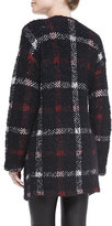 Thumbnail for your product : Theory Darcian Plaid Open Sweater Jacket