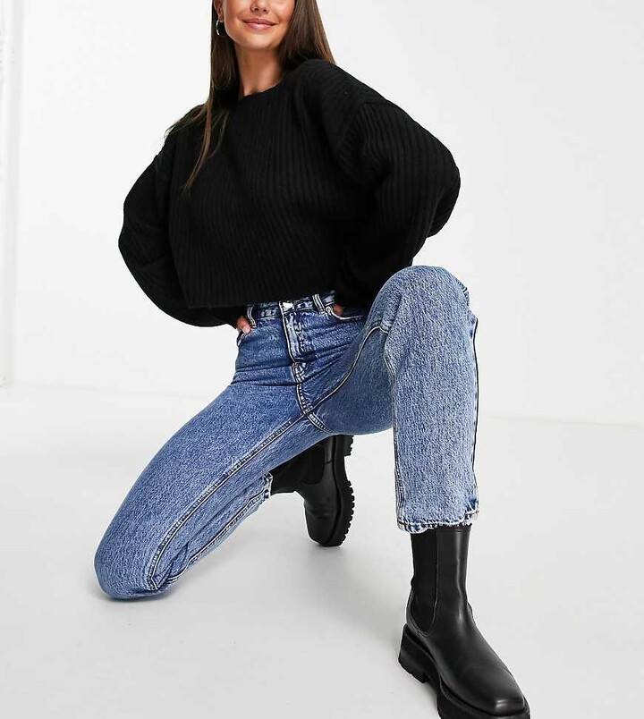 Comfort Mom Asos Pull And Bear Mom Jeans Pull&Bear Mid Rise