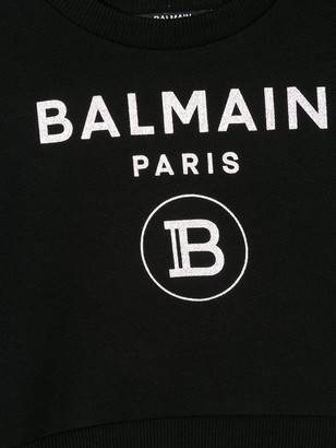 Balmain Kids Logo-Print Sweatshirt