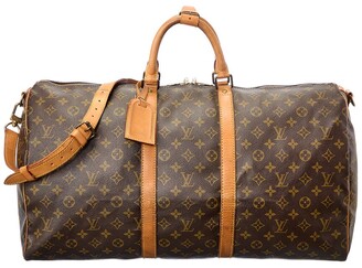 Louis Vuitton Monogram Keepall 55, Louis Vuitton Handbags