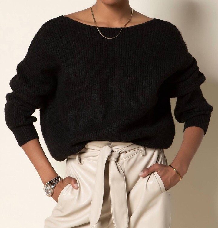 Tart Collections Leigh Sweater In Black