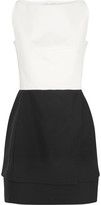Thumbnail for your product : Narciso Rodriguez Two-tone wool mini dress