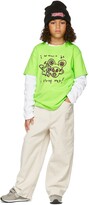 Thumbnail for your product : Stray Rats SSENSE Exclusive Kids Green Cotton 'I Wanna Be' T-Shirt