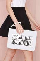 Thumbnail for your product : Nasty Gal x Nila Anthony Mixed Feelings Clutch