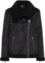 Thumbnail for your product : DKNY Faux Shearling Biker Jacket