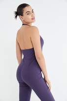 Thumbnail for your product : Urban Outfitters Nico Button-Front Halter Jumpsuit