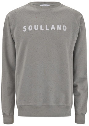 Soulland Men's Capitals Raglan Sweatshirt Grey/Multi